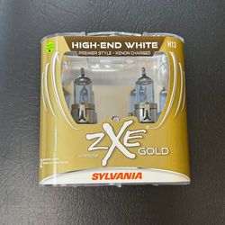 *NEW* Sylvania ZXE Gold H13 Headlight Bulbs, H13SZG.PB2