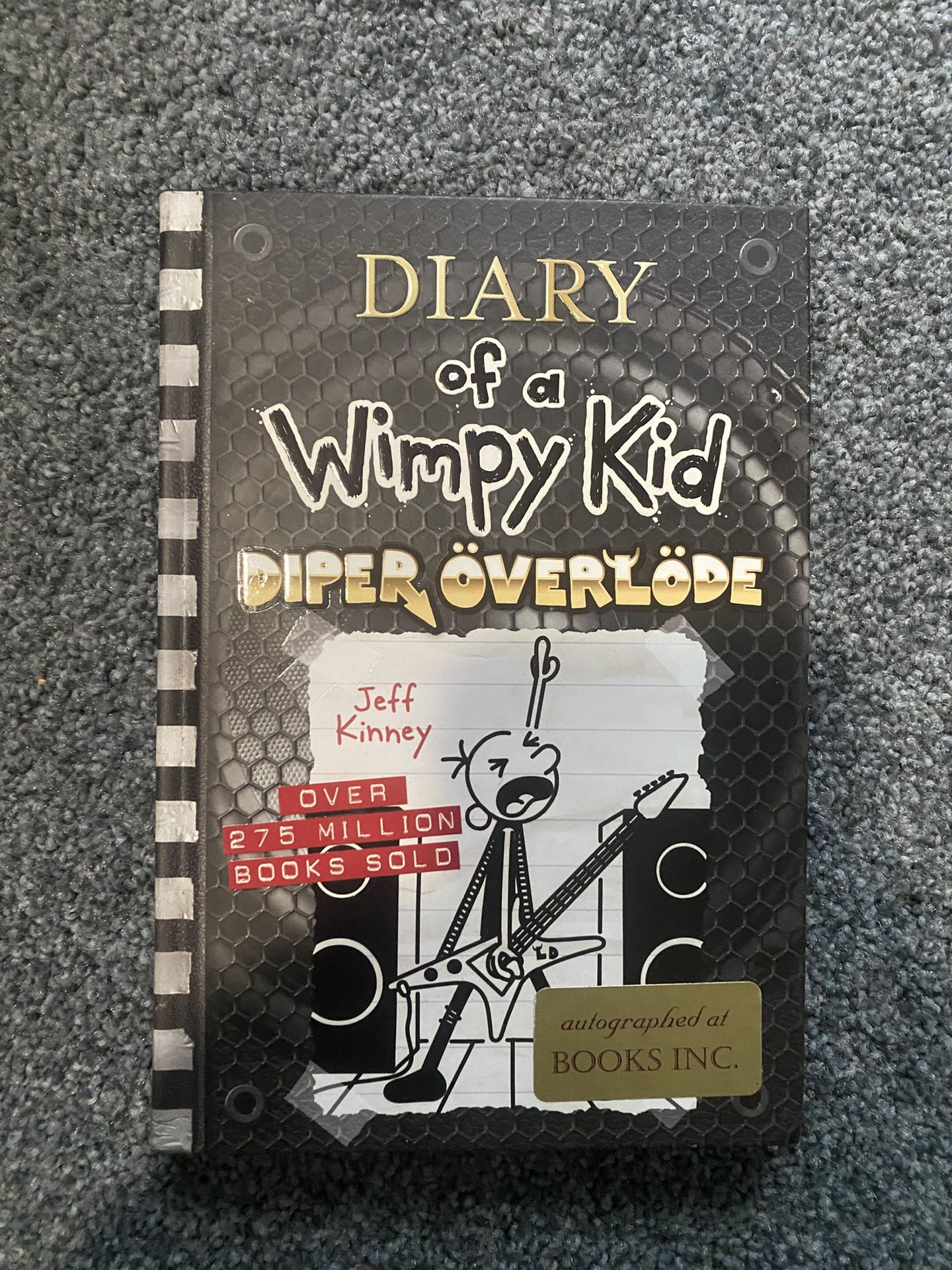 Diary Of A Wimpy Kid Book 17 Autographed