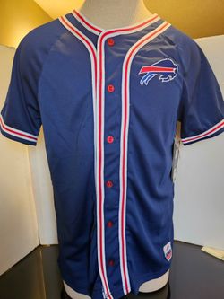 Buffalo Bills Baseball Style Jersey