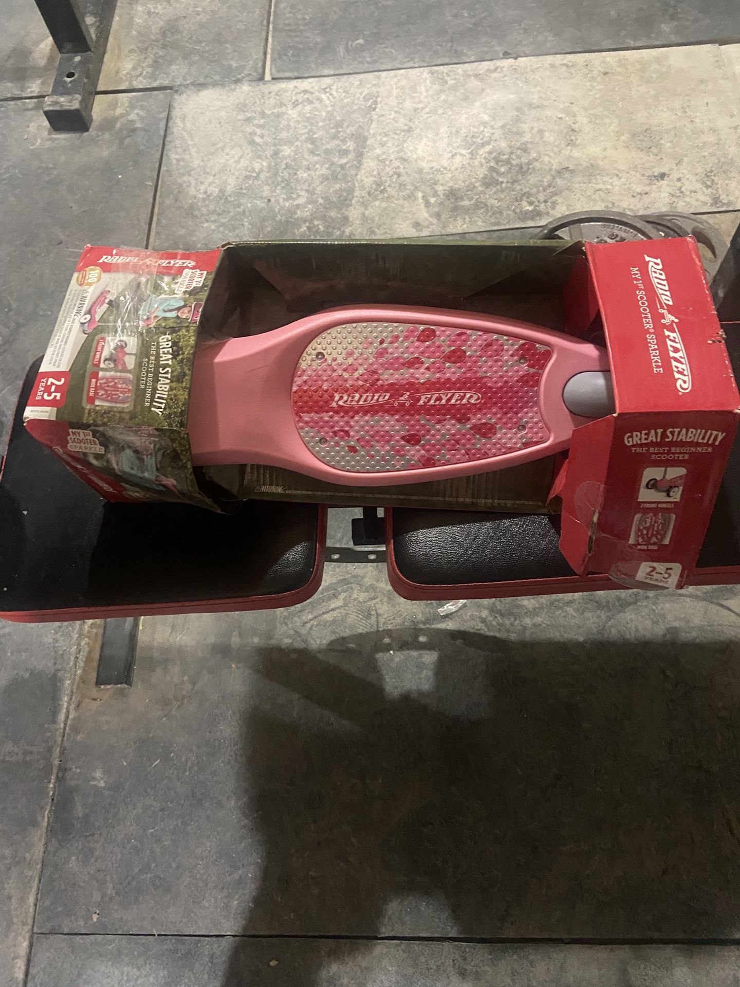 Girl scooter