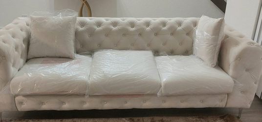 1 pc. Beige Living Room Sofa