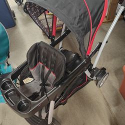 Sit And Stand Stroller For 2 Kids