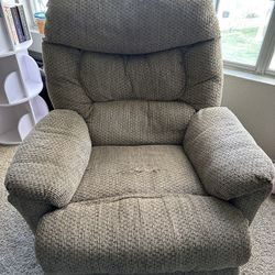 Comfortable Brown Recliner 