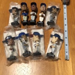2002 Post Cereal Mini Bobble Head, Lot Of 9