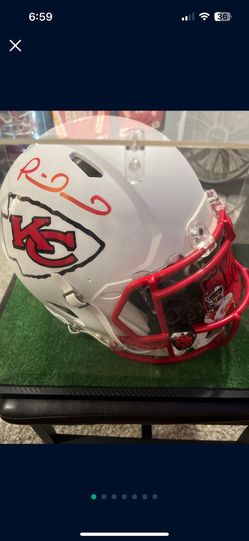 Patrick Mahomes Signed Helmet