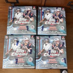 Topps Chrome Football Mega Box 