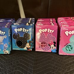 You Can Do A Deal In All Of Them Or Choose Which One Would You Like To Get -Pop It! I Have Mickey Mouse, Minnie Mouse ,Olaf  And  Ariel