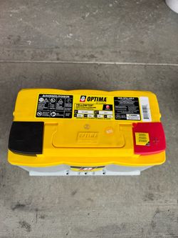 Optima yellow top battery H7 group size
