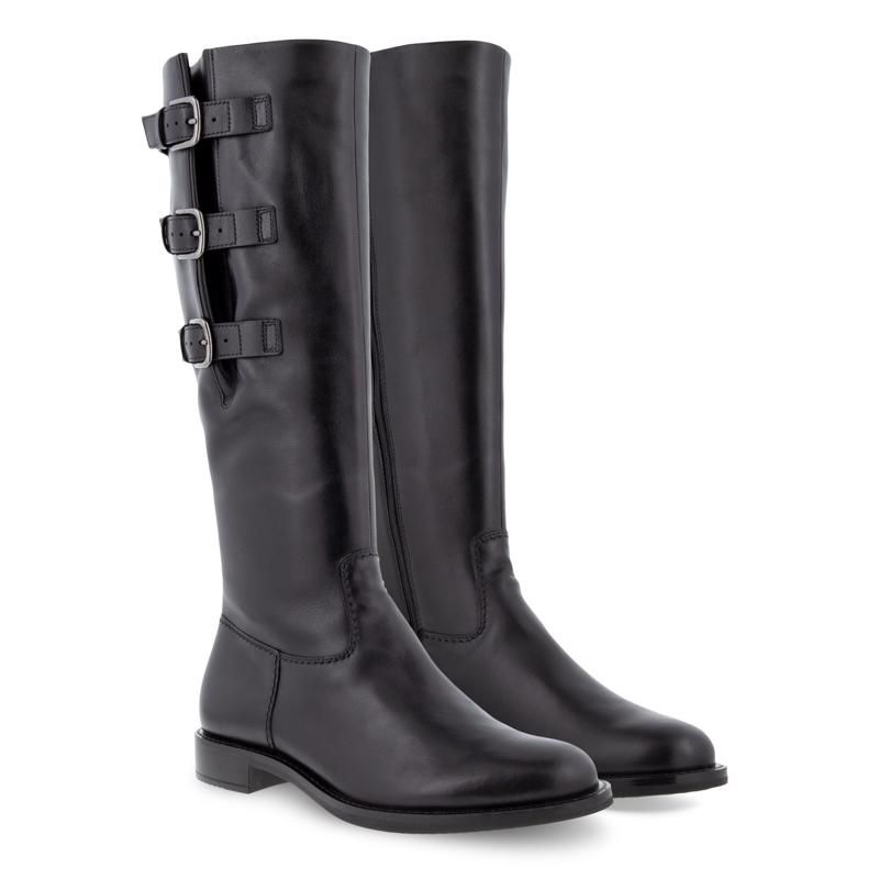 ECCO SARTORELLE 25 BLACK Knee High Boot