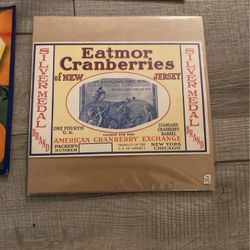 Vintage Original Crate Labels