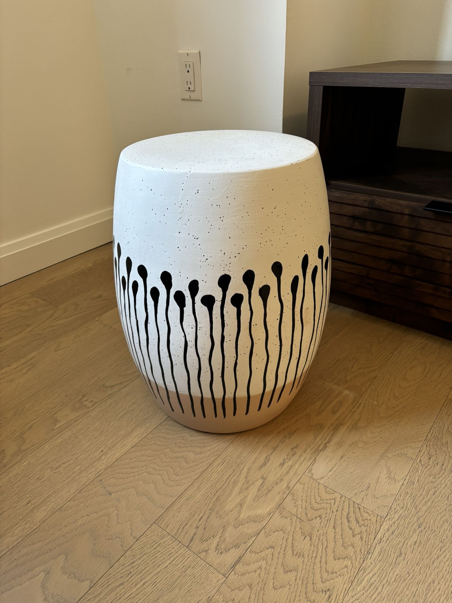 Anthropologie Ceramic Stool