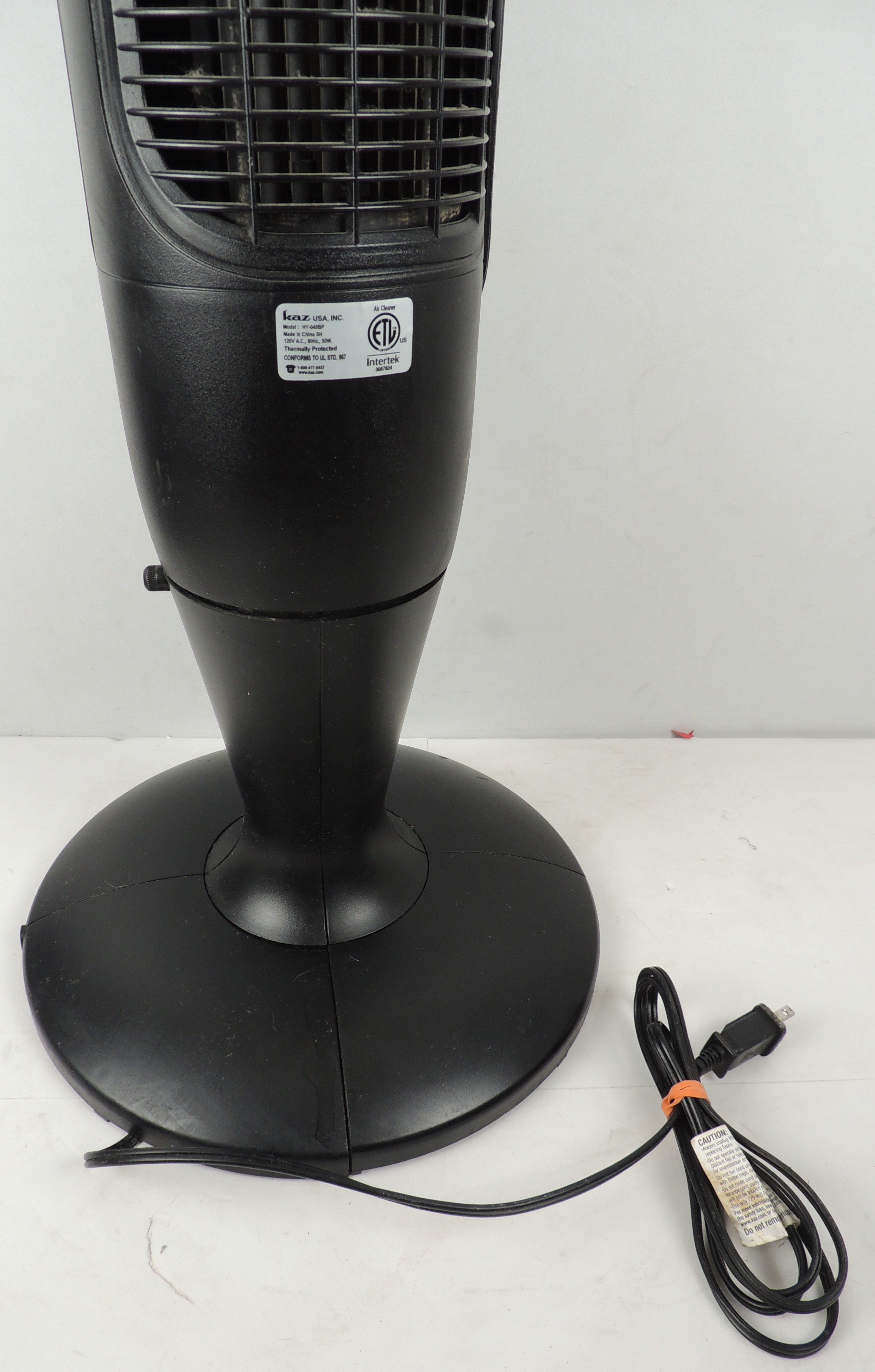 HONEYWELL Fresh Breeze Oscillating Tower Fan, Black with Programmable