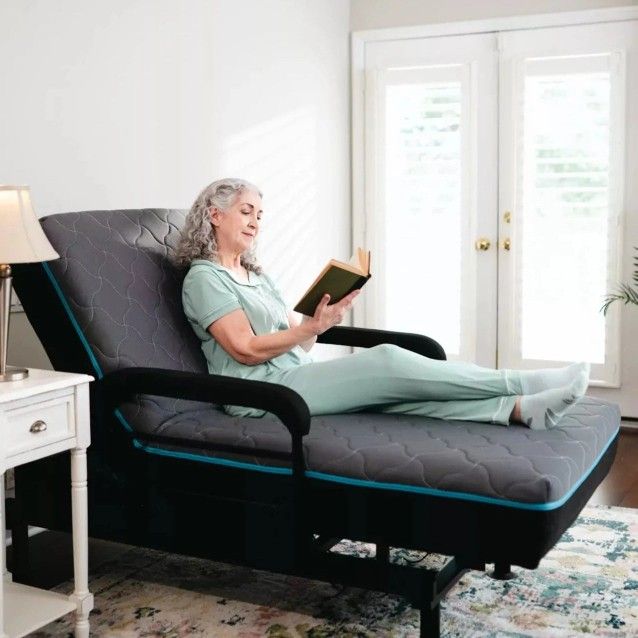 EZLIFT BED TWIN XL SLEEP TO STAND BED WITH MATTRESS HOSPITAL BED