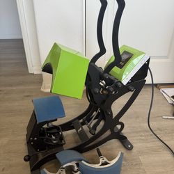 🧢 Heat Press Transfer Sublimation Machine Cap Hat Heating Printing Presser Printer