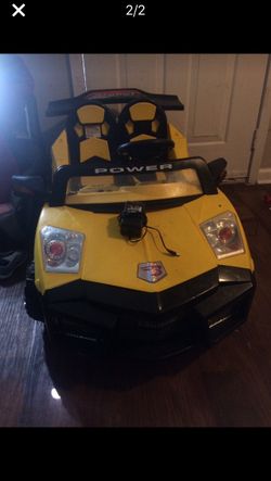 Power wheel remote control car