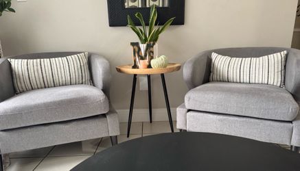 Grey chairs - Set of 2