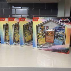 Pokemon TCG Prismatic Evolutions Poster Collection