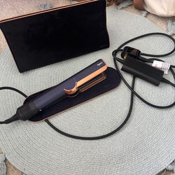 Dyson Airstrait Indigo+Copper