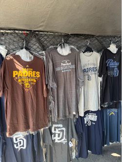 $12 Each Men’s Big and Tall Majestic San Diego Padres T-Shirt Original Assorted Styles