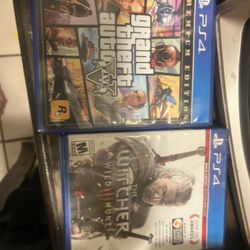 4 Games Playstation 4