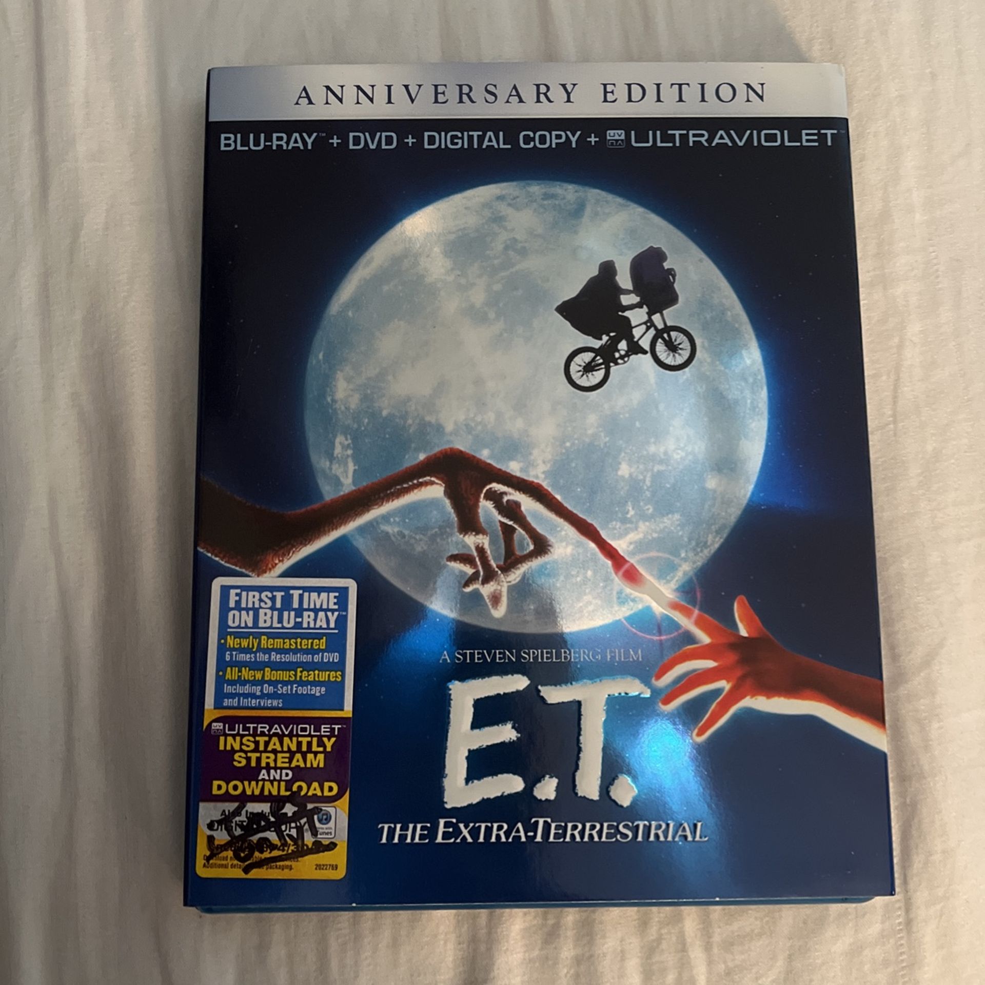Blu-ray ET the Extra-Terrestrial