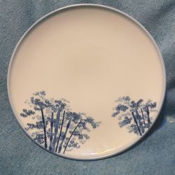 vintage japanese porcelain Plates And Bowls. Set Of 2.
