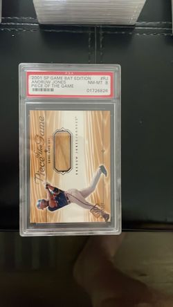 2001 SP game bat edition trading card