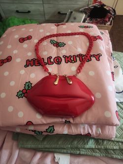 Betsey Johnson Lips Clutch