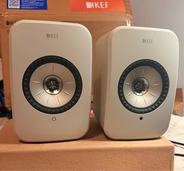 KEF LSX LT II - Wireless Hi-Fi Monitor Speakers ≈ Audiophile Sound, Bluetooth, AirPlay 2, USB-C, TV & Desktop Ready