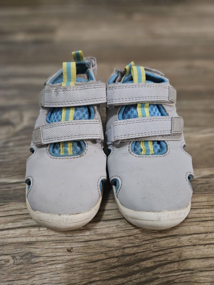 Cat & Jack Sandals Gray AEX73 Hank Kids Size 11