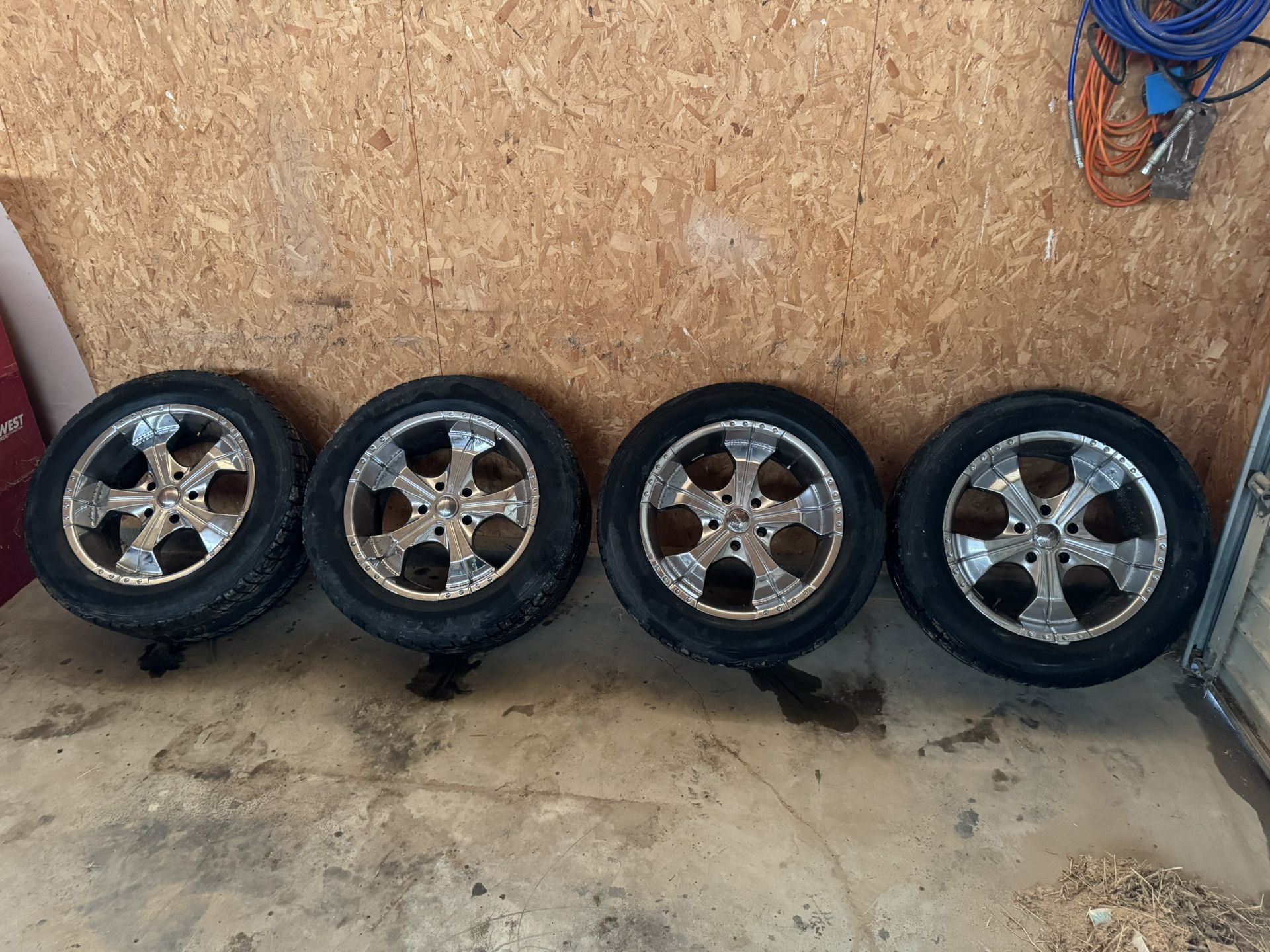 20” Panther Rims Chrome