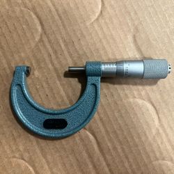 Mitutoyo 1-2” Micrometer .0001” Carbide Tipped Machinist Tool