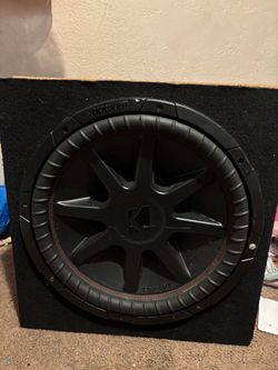 15” kicker subwoofer