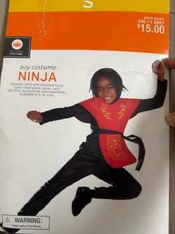Boys Ninja Halloween Costume