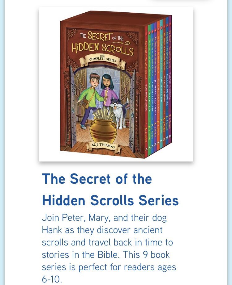The Secret Of The Hidden Scrolls Series