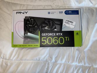 NVIDIA PNY GeForce RTX 5060 Ti 16GB Overclocked Dual Fan GPU *NEW - SEALED