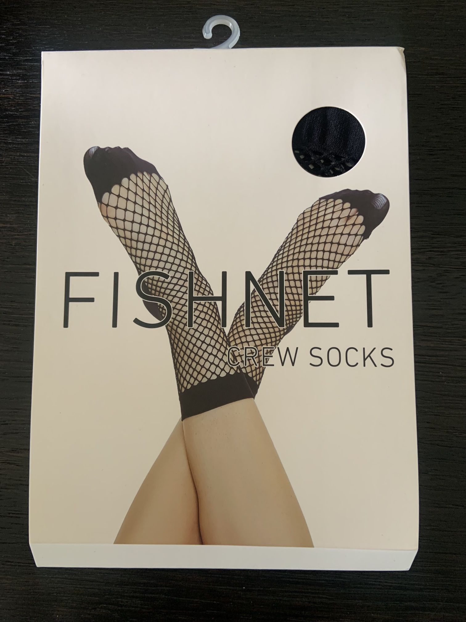 NEW Fishnet Crew Socks 