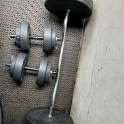 Weights Plates With Dumbbells
