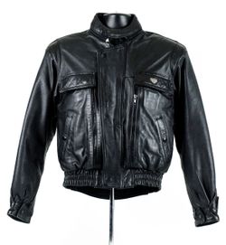 Leather Jacket First Gear Hein Gericke Black Small