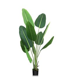 5ft Tall Artificial Plant, Fake Tropical Palm Tree