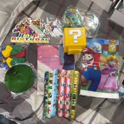 Mario Party Supplies With Mini Block Light 