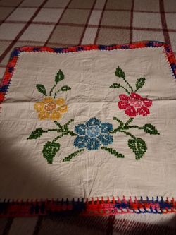 Servilleta artesanal hecha a mano nueva chica