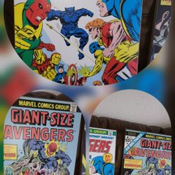 3 / Comic Heroes  Batman Classic  & Avengers &  Squadron  Sinister. All 3 For $55