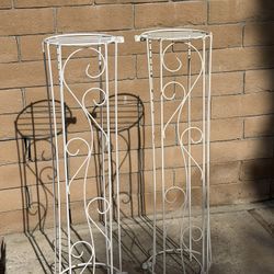 Metal Plant Stands Set Of 2
