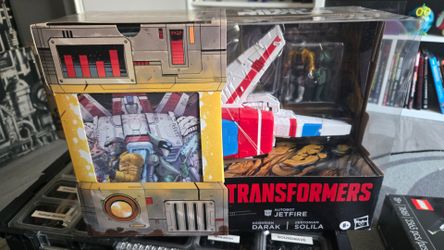 SDCC 2025 Hasbro Transformers VOID RIVALS Autobot Jetfire Darak Solila