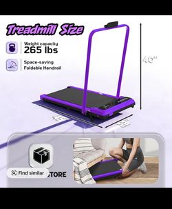 Purple walking pad new