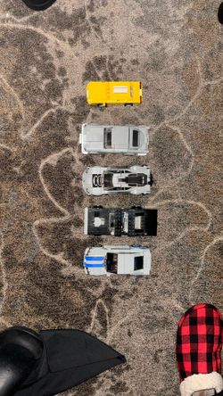 5 Built Lego Cars