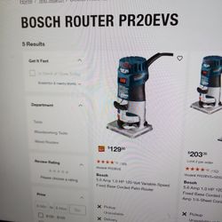 ROUTER BOSCH PR20EVS  ELECTRIC HAVE CASE