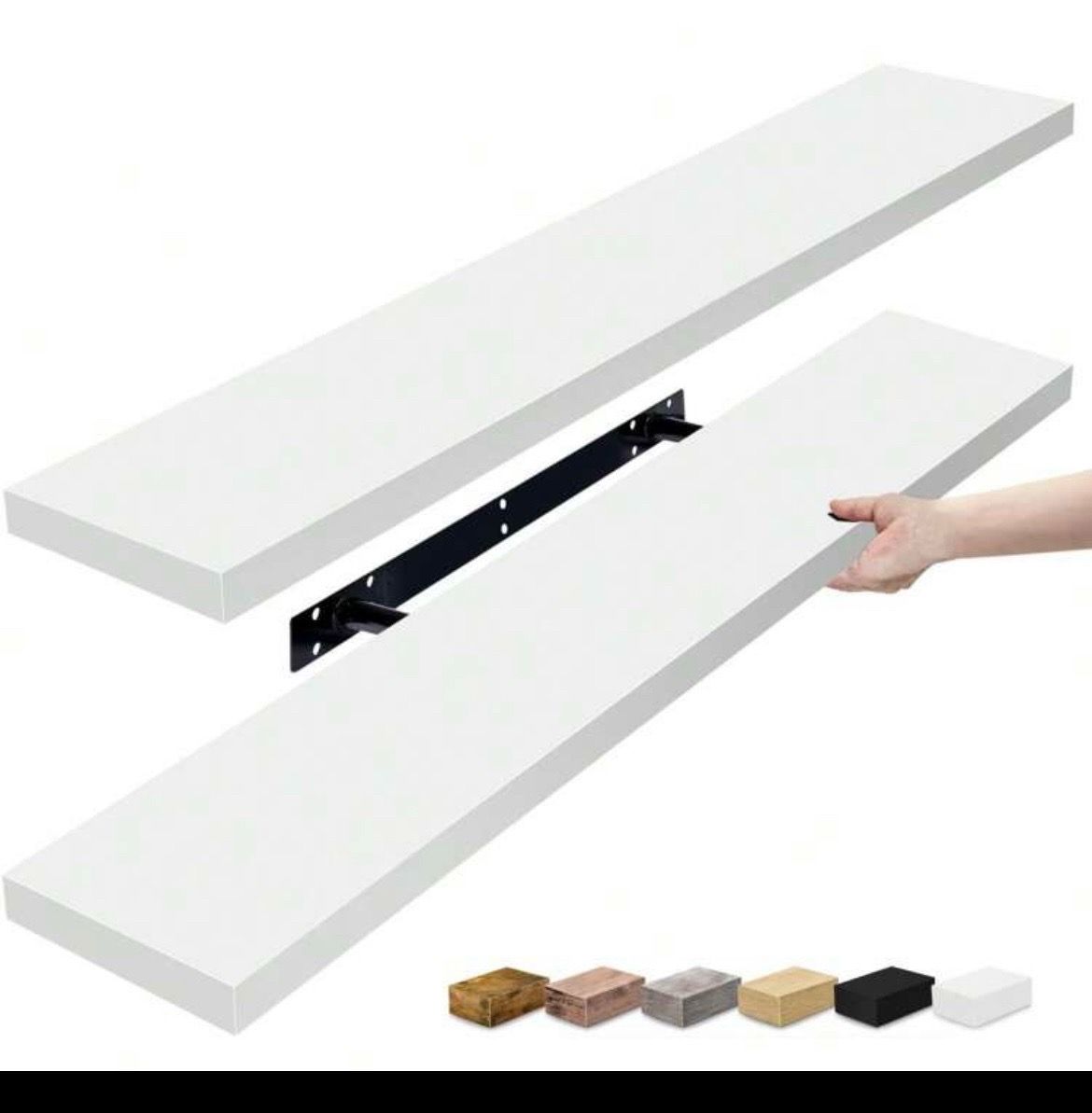 Floating shelves