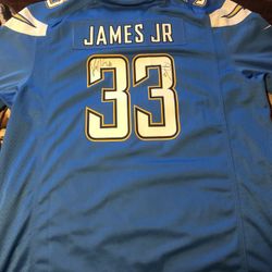 Chargers Derwin James Signed Jersey  XXL